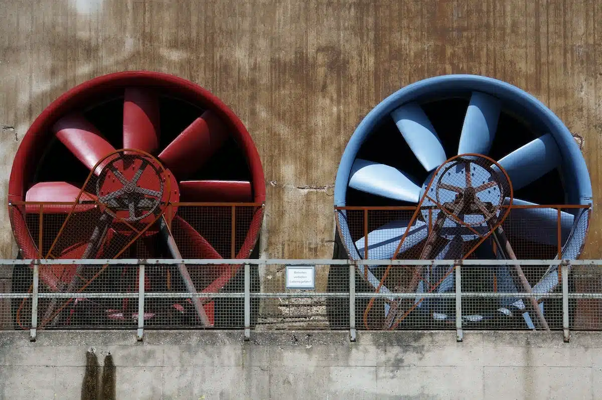 refroidisseur adiabatique  ventilateur maison