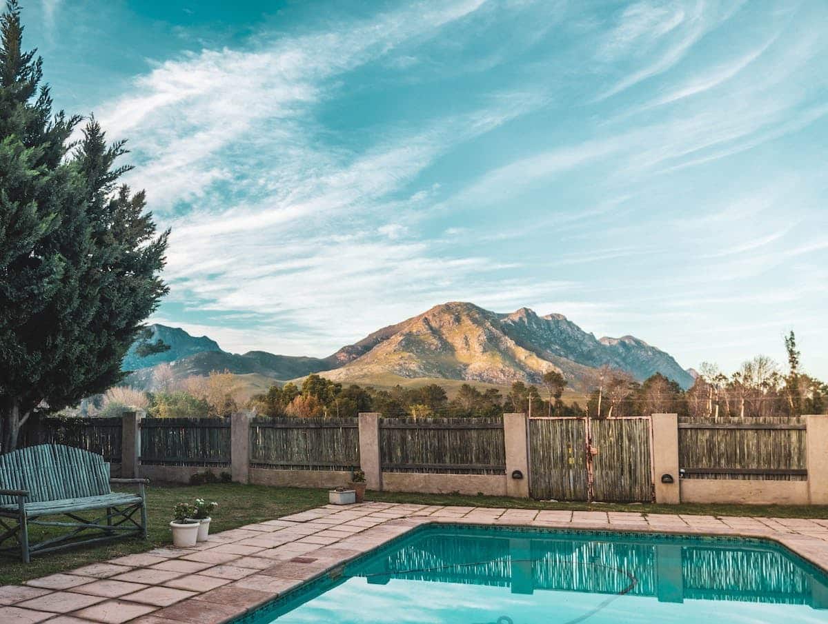 piscine  paysage