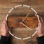 Un modèle en bois et métal