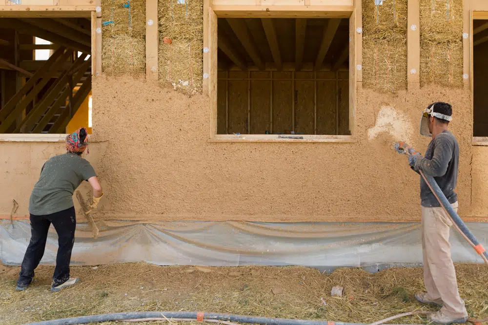 enduit pour mur en pisé