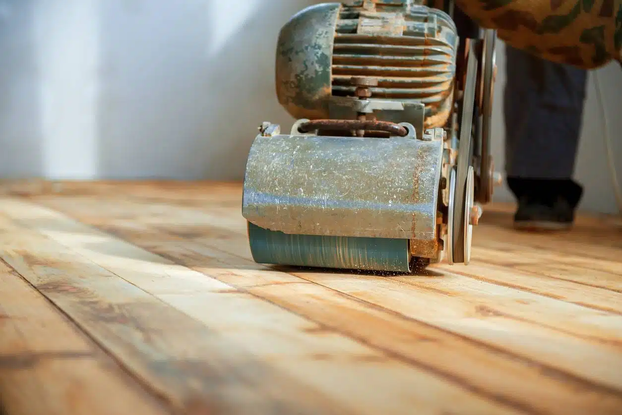 Rénovation parquet ponçage bois