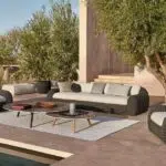 Sslon de jardin angle